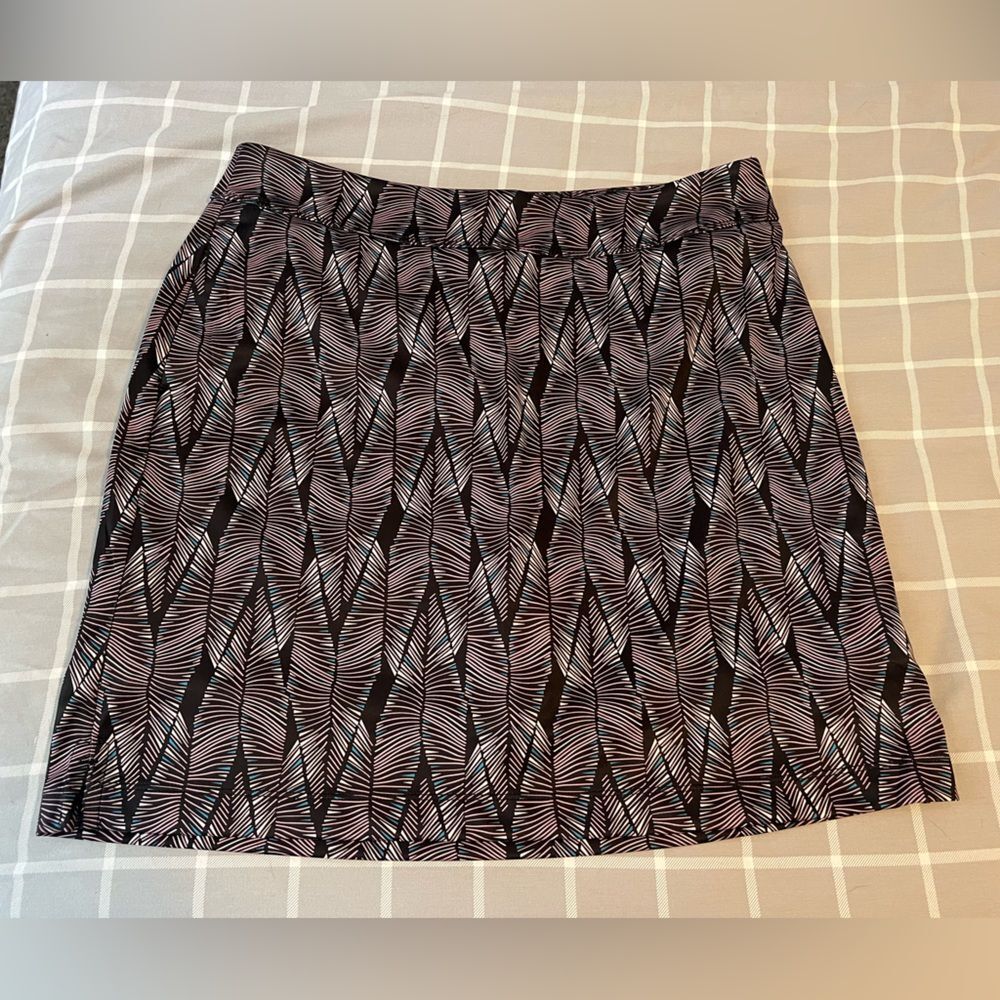 NWT Greg Norman Womens Medium Polyester Dri Fit Lined‎ Skirt